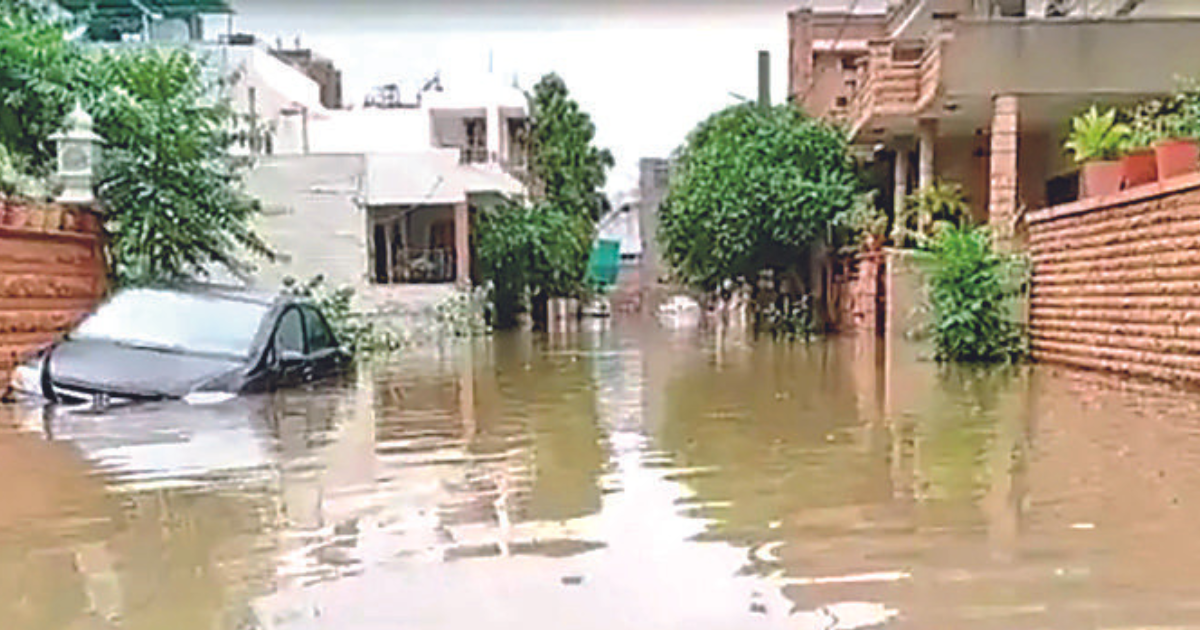 Trains cancelled, schools shut as heavy downpour continues to batter Jodhpur